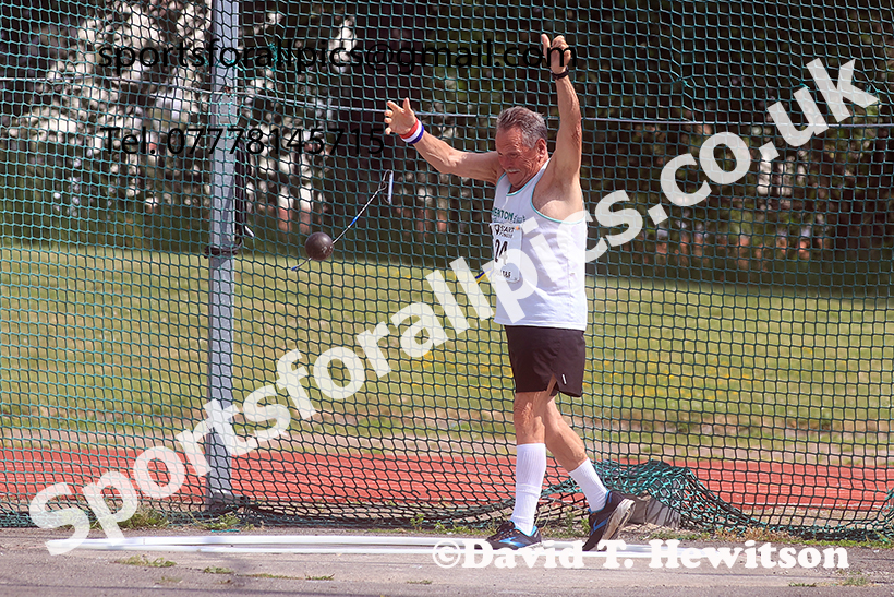Hammer, 2025 NEMAA Track and Field, Monkton. Photo: David T. Hewitson/Sports for All Pics